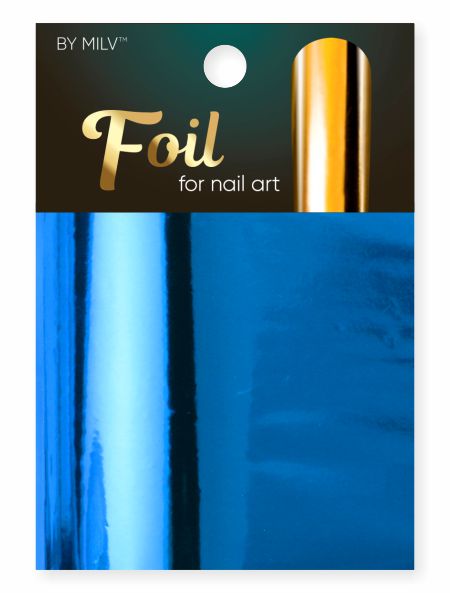 foil for nail art blue 162,5 sm².